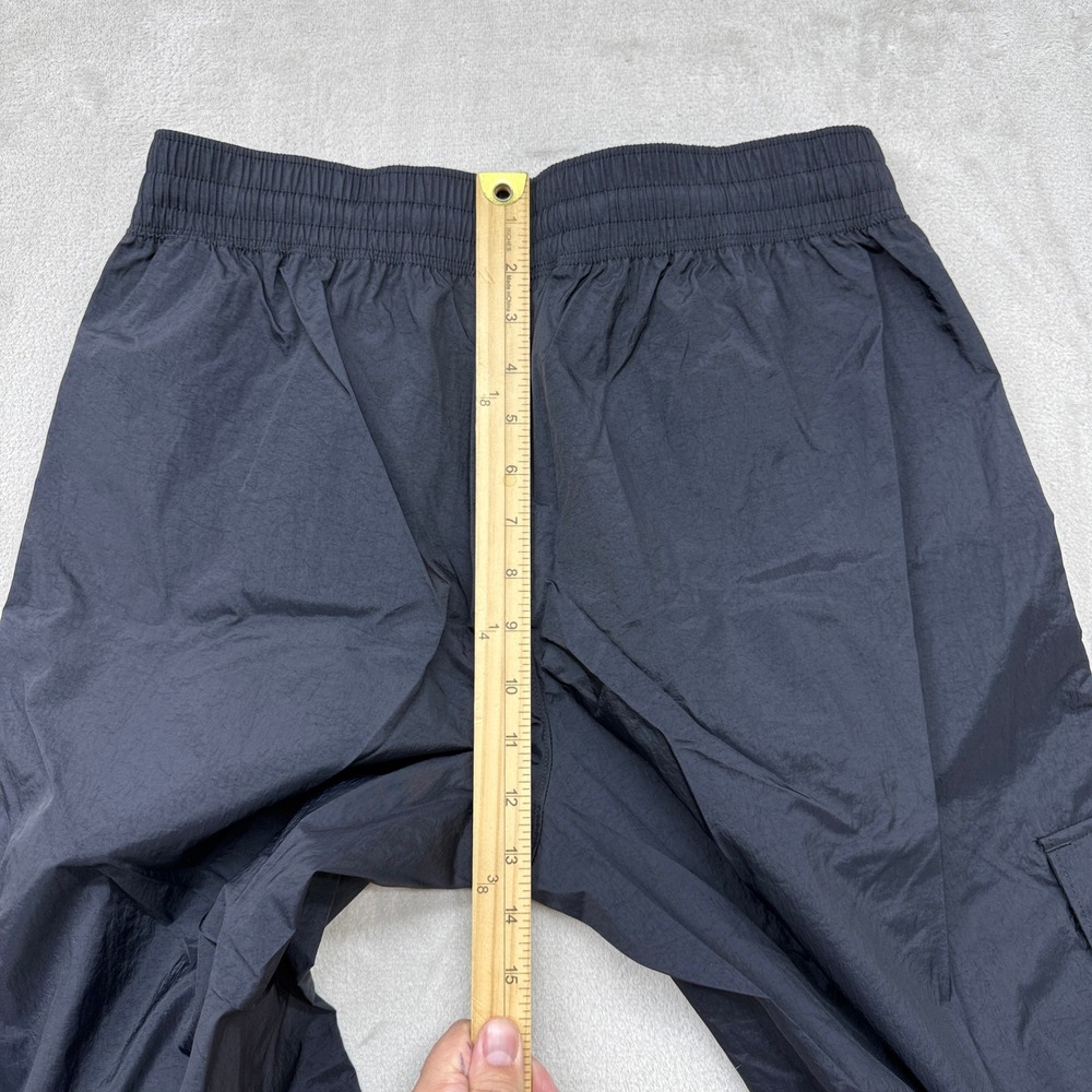 Under Armour Pants Women's Small Cargo Black Nylon Bungee Hem Active Streetwear - Picture 9 of 11